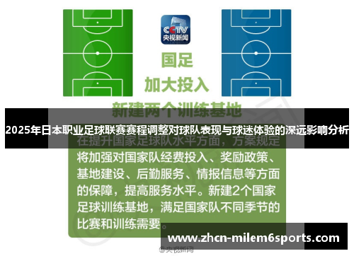 2025年日本职业足球联赛赛程调整对球队表现与球迷体验的深远影响分析
